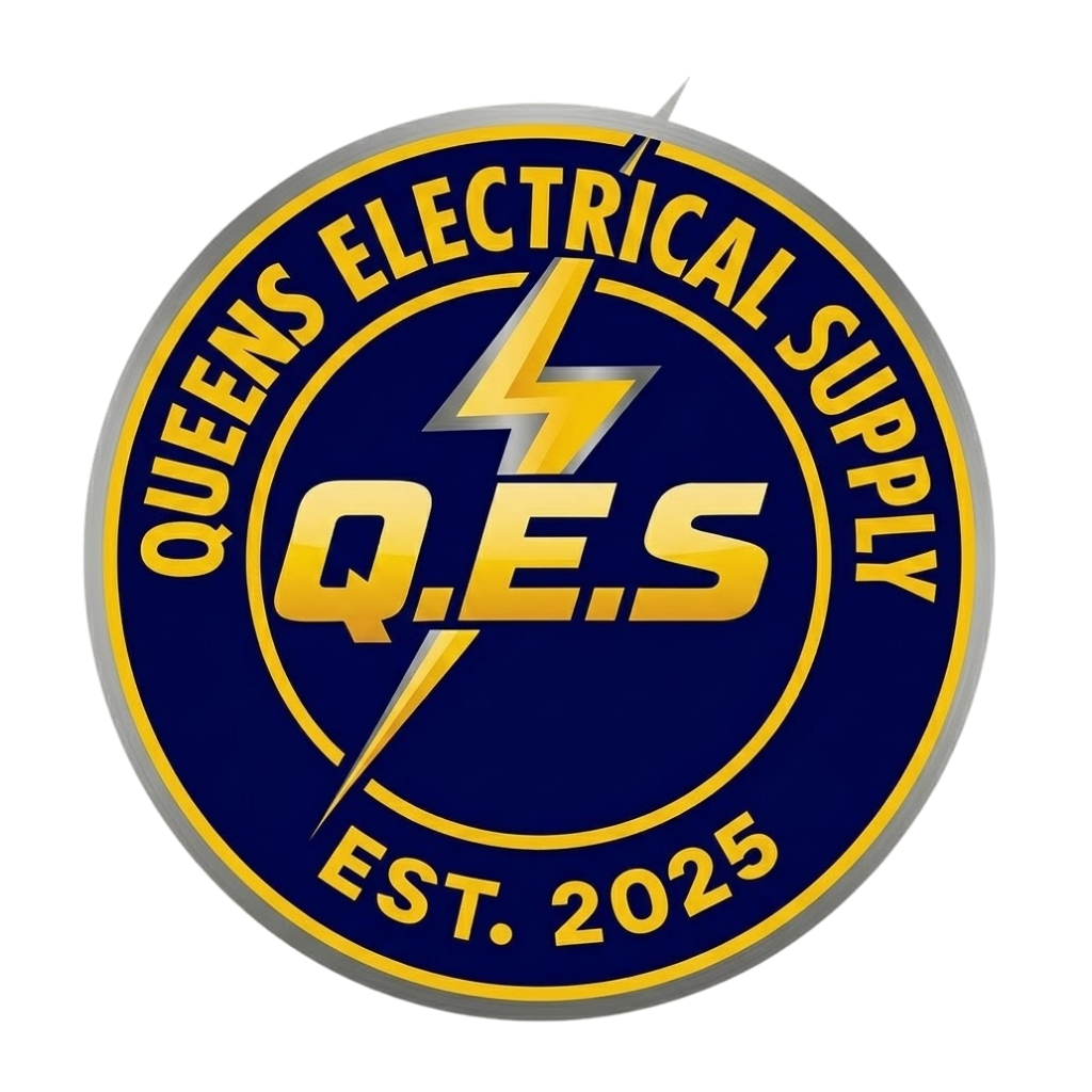 Queens Electrical Supply Q.E.S badge